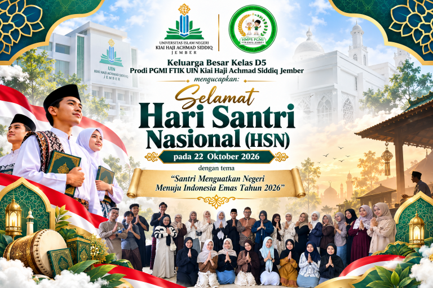 Sambut Hari Santri Nasional 2026, Keluarga Besar PGMI UIN KHAS Jember Ikuti Perkuliahan dengan Busana Ala Santri
