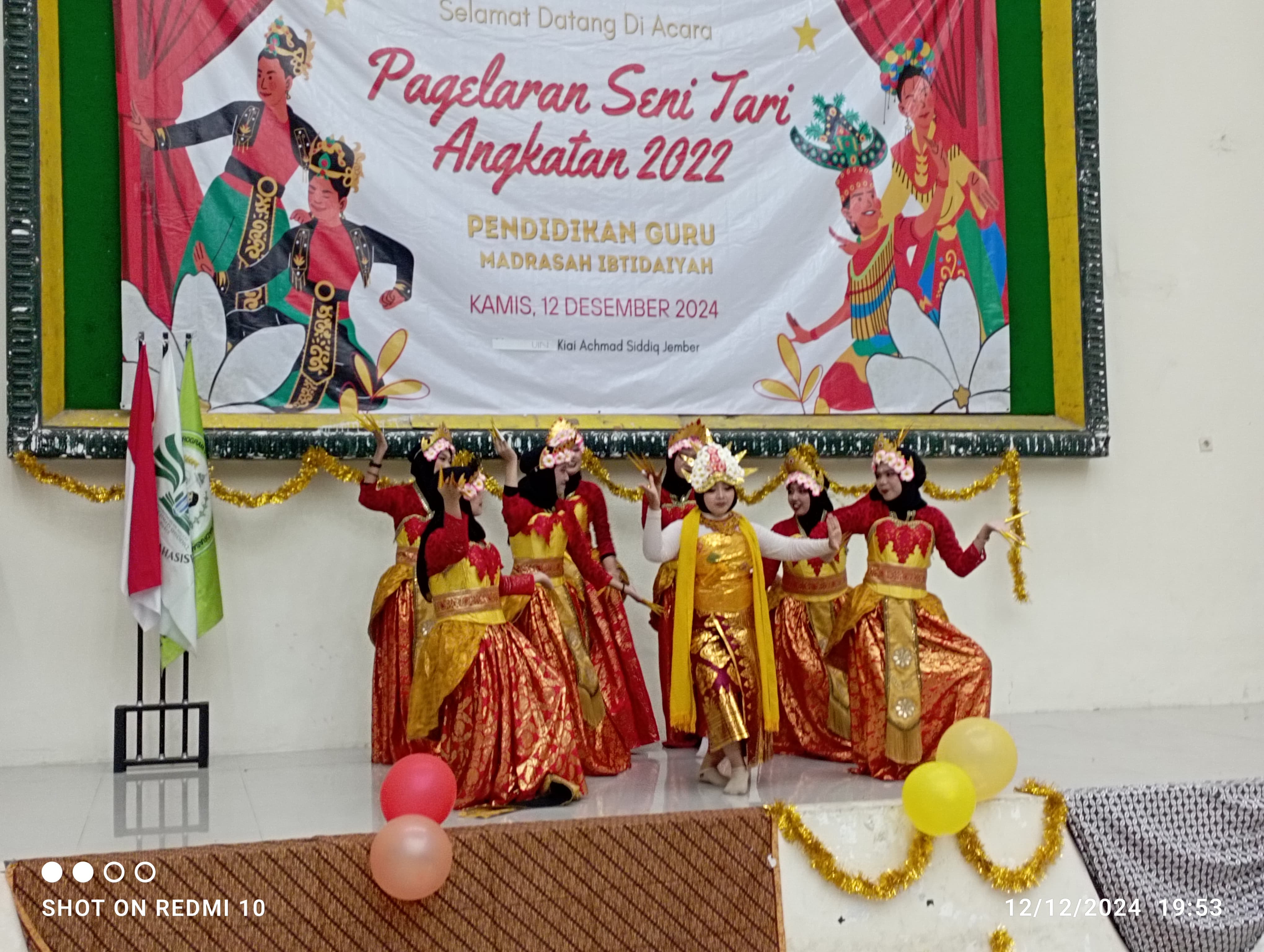 Grand Opening Pagelaran Seni Tari PGMI UIN KHAS Jember
