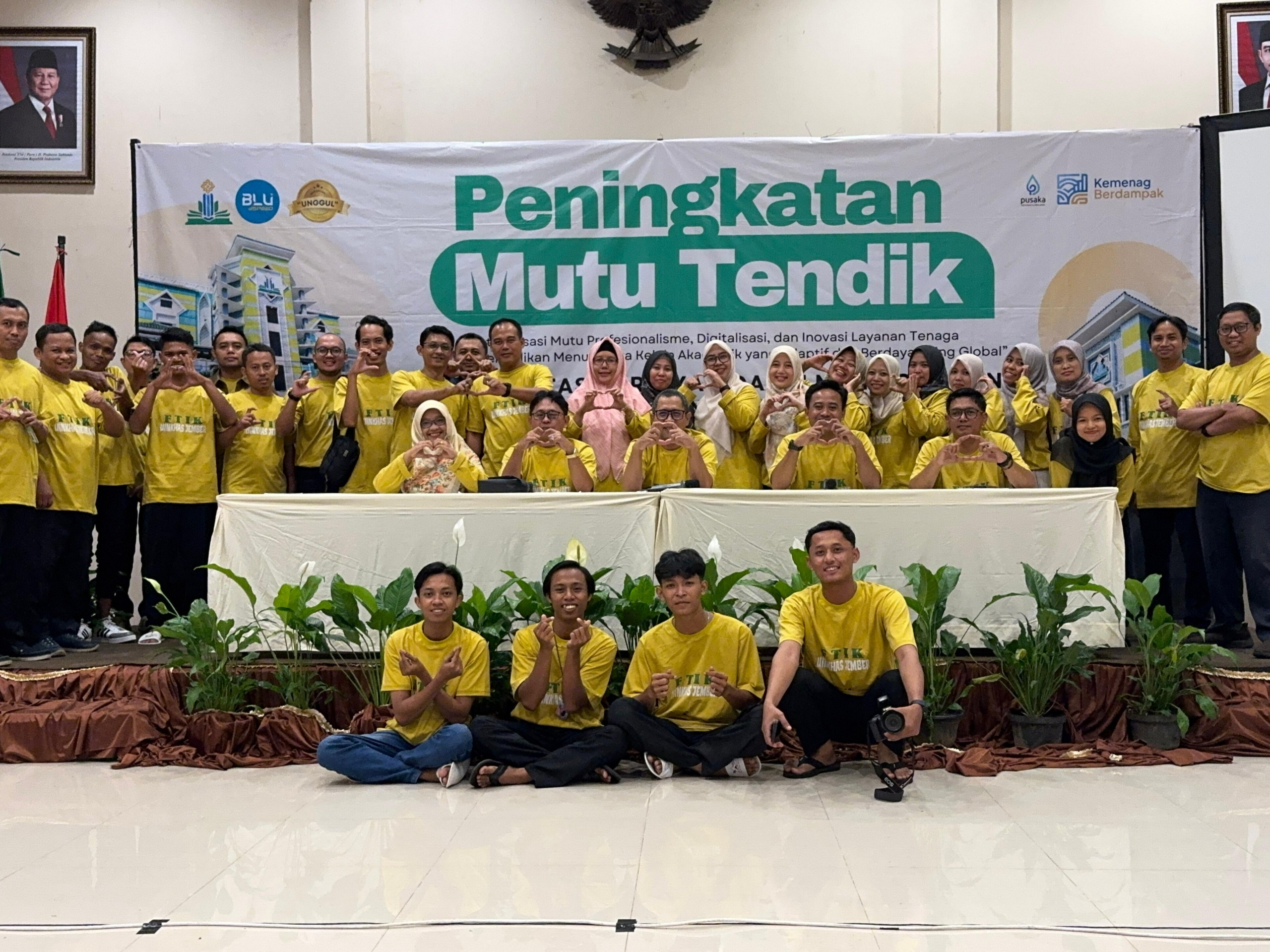 FTIK UIN KHAS Jember Dorong Profesionalisme Tendik dan Tata Kelola Akademik Berdaya Saing Global