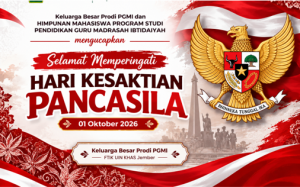 Hari Kesaktian Pancasila, PGMI UIN KHAS Jember Ajak Perkuat Persatuan dan Nasionalisme