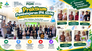 Praktikum Sains Ala Santri, Mahasiswa PGMI Kelas D5 UIN KHAS Jember Belajar IPA dengan Penuh Antusias